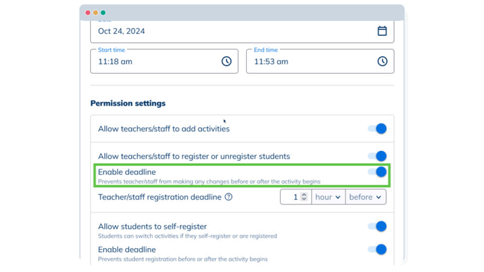 Flexperioddeadline