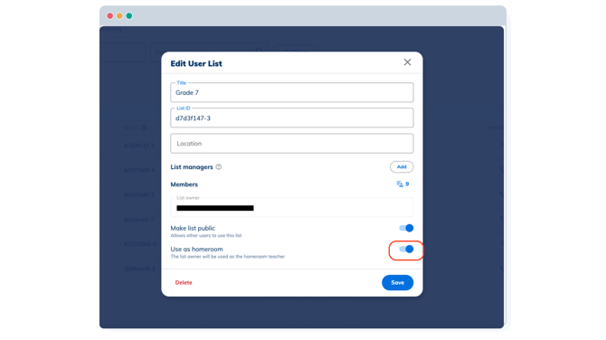 edituserlisthomeroom