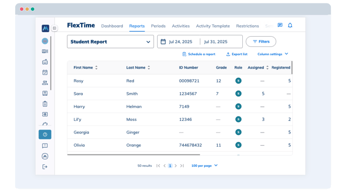 flextimestudentreport